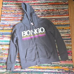 Bongo zip up Hoodie size medium